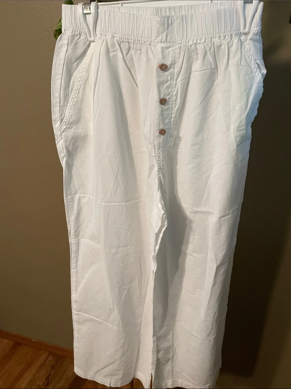 NWT Free People White 2 piece cotton set